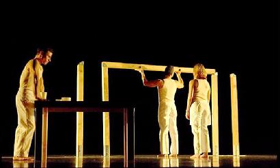 McCaleb Dance in Eric Geigers Post and Lintel -photo  by E. Harel Copyright © 2005 All rights reserved.