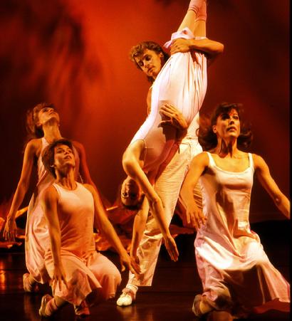 McCaleb Dance in Swamp -photo by K. Corser Copyright © 1988