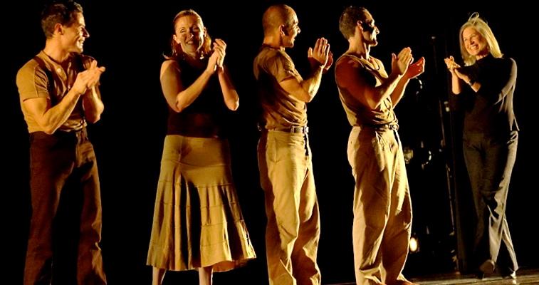 McCaleb Dance takes a bow after perfoming La Rumorosa photo by E. Harel Copyright © 2005 All rights reserved.